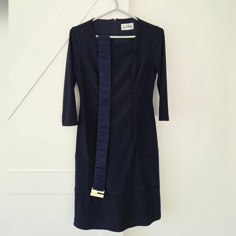 Elegant Navy Blue Dress